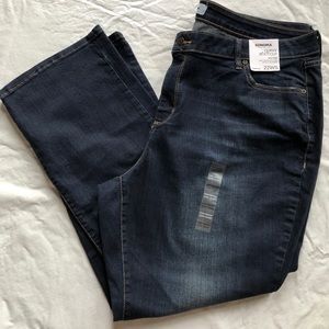Curvy Bootcut Mid-rise Jeans